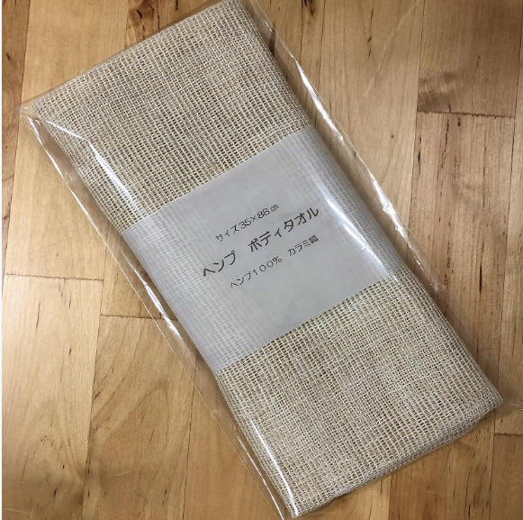 ヘンプ ボディタオル